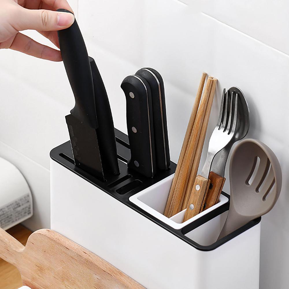 Kitchen Knife Plastic Storages Rack