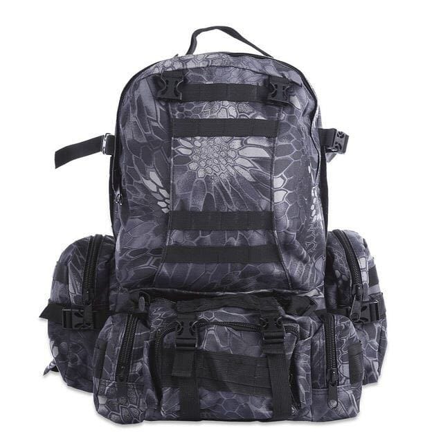 50L Outdoor Backpack Molle Military Tactical Backpack Rucksack Sports