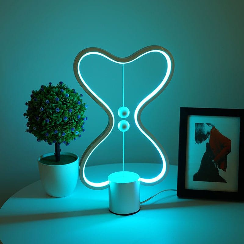 7 Colors Balance Lamp LED Night Light USB Powered Home Decor