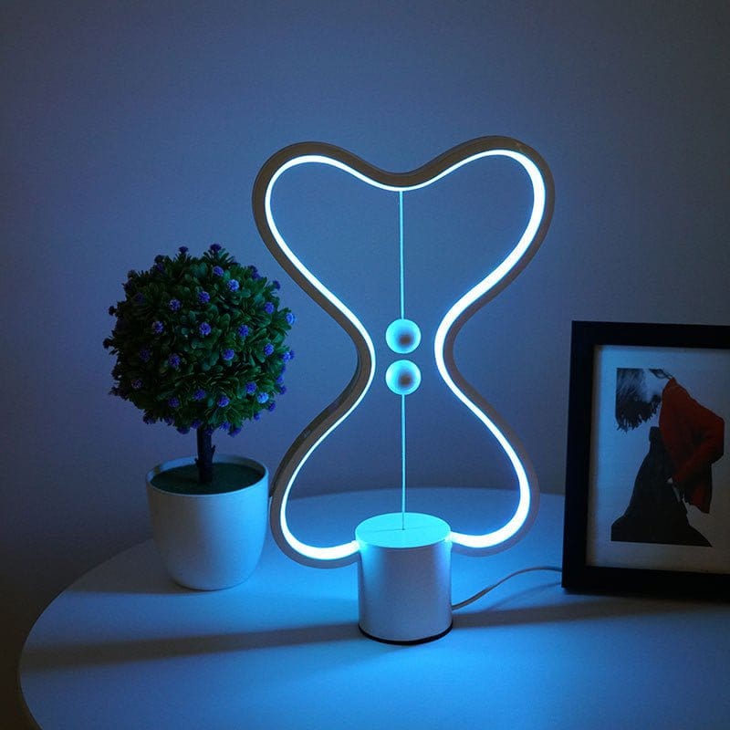 7 Colors Balance Lamp LED Night Light USB Powered Home Decor