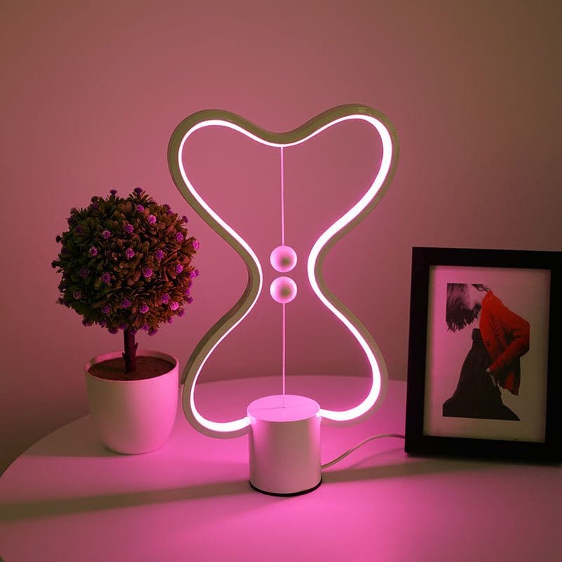 7 Colors Balance Lamp LED Night Light USB Powered Home Decor