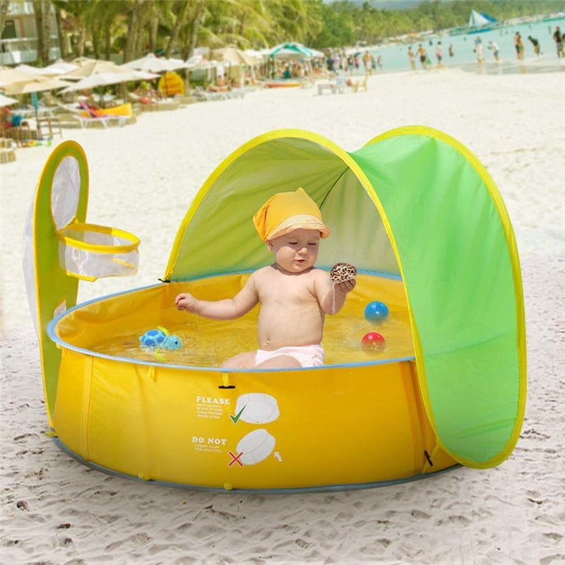 Beach pool tent