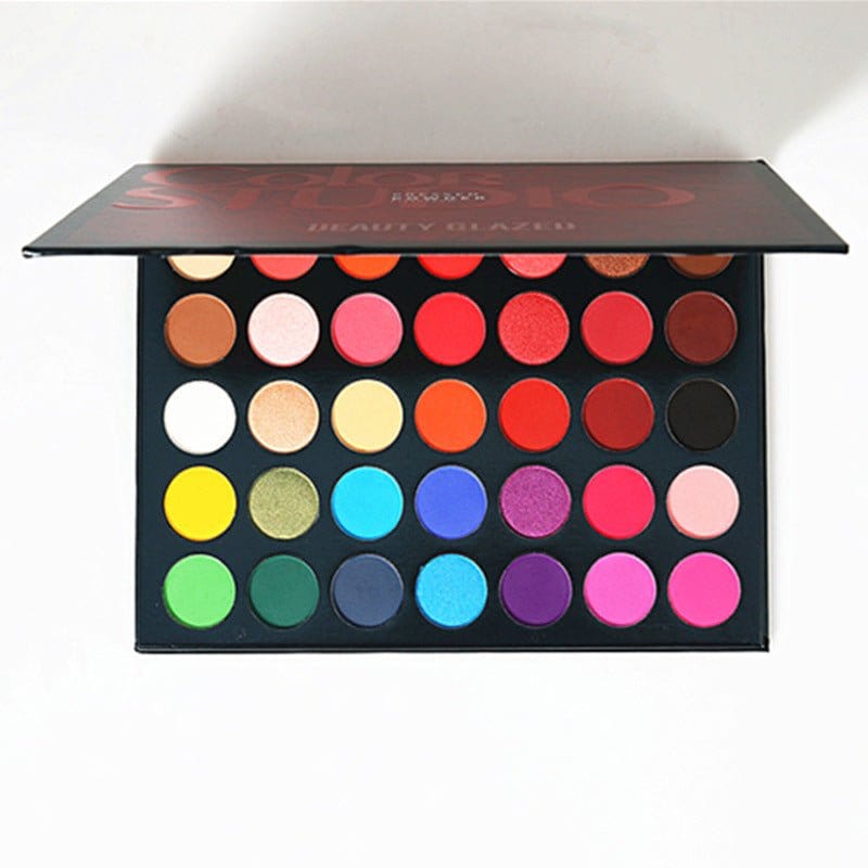 Beauty Glazed 35 Color Studio High Gloss Matte Eye Shadow