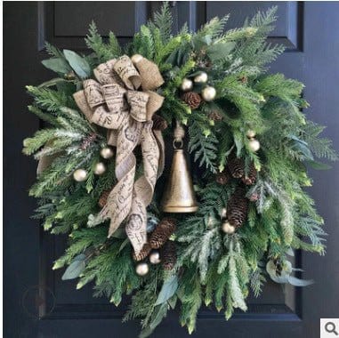 Big Christmas Door Wreaths Christmas Wall Decoration