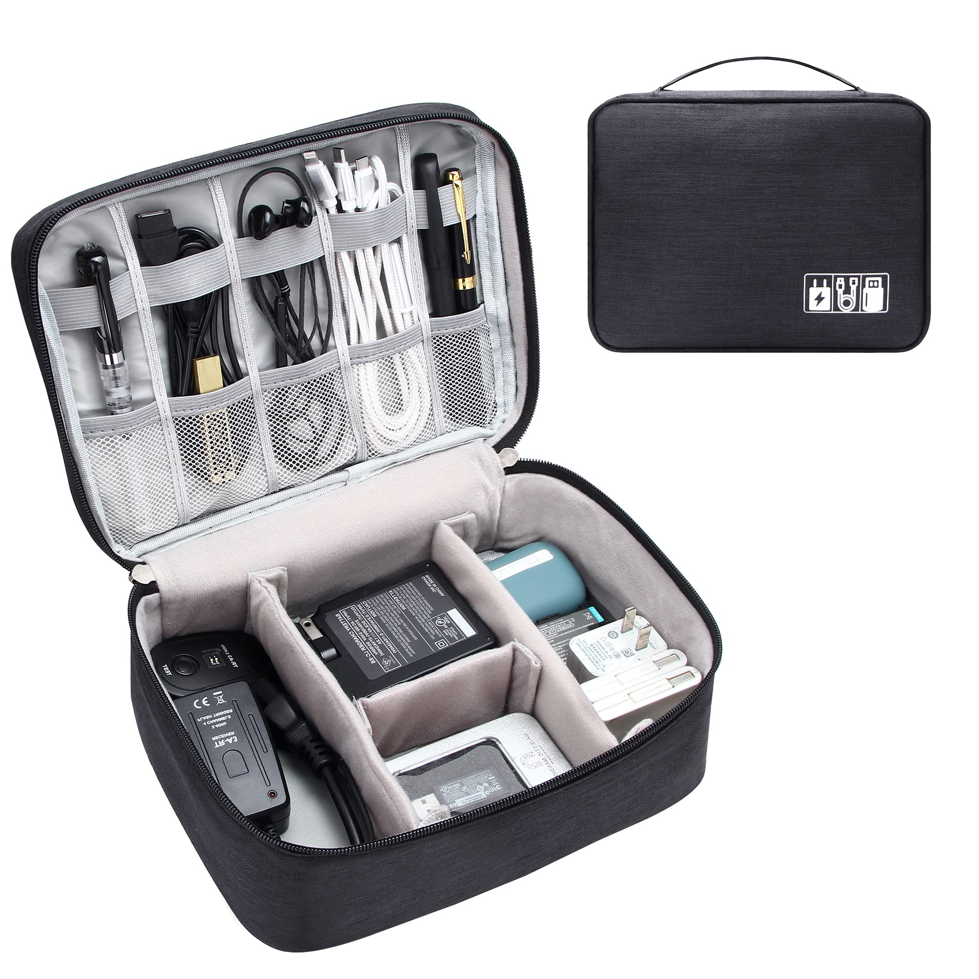 Cable Charger Organizer Case