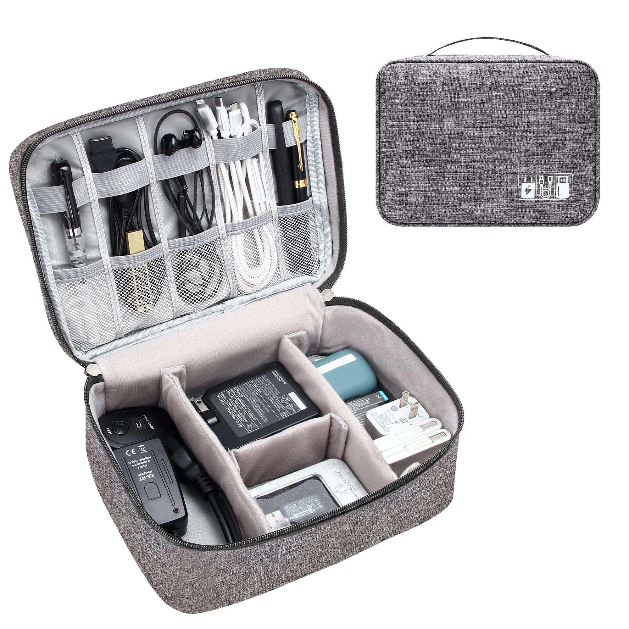 Cable Charger Organizer Case