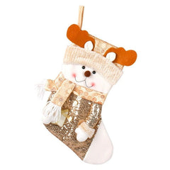 Christmas Knitted Socks Gift Bag Christmas Pendant