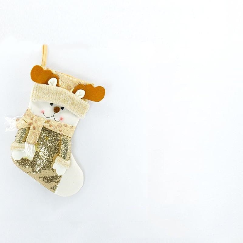 Christmas Knitted Socks Gift Bag Christmas Pendant