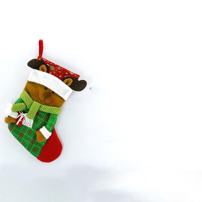 Christmas Knitted Socks Gift Bag Christmas Pendant