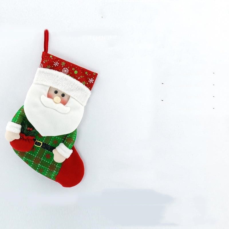 Christmas Knitted Socks Gift Bag Christmas Pendant