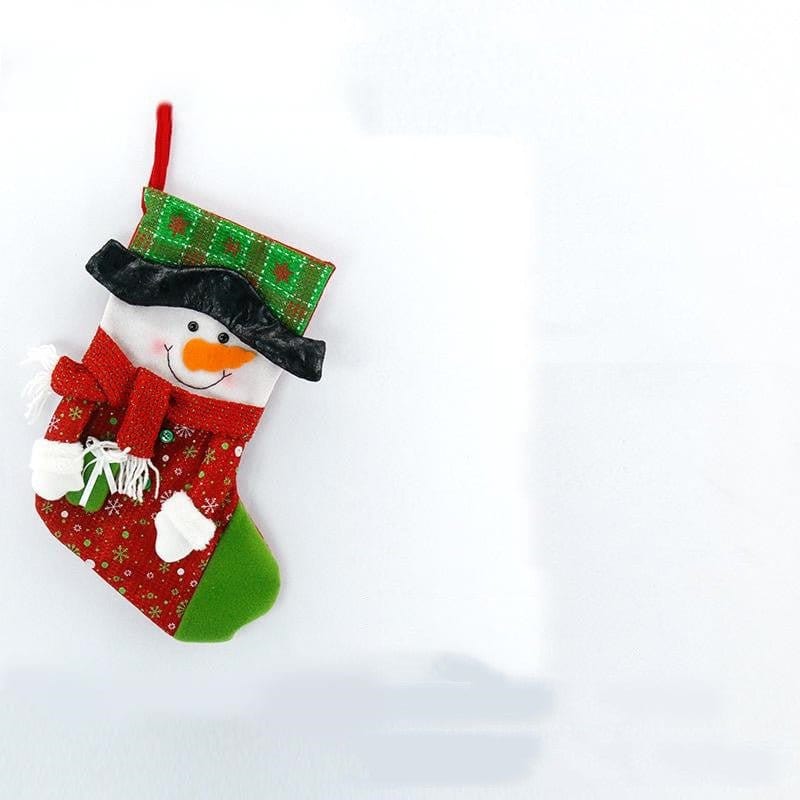 Christmas Knitted Socks Gift Bag Christmas Pendant