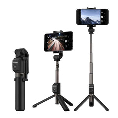 Compatible with Apple, Selfie stick Bluetooth wireless tripod