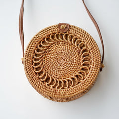 Fashion Personality Retro Rattan Weave Bag