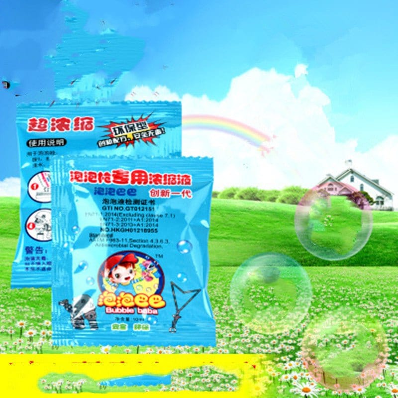 Gatling Bubble Gun Machine Children'S Automatic Electric Bubble Machine