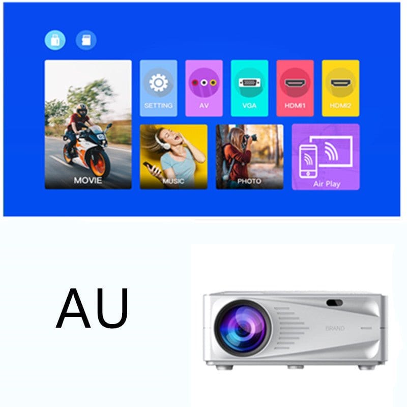 Hd Smart Projector Wifi Home 3200 Lumen Cell Phone Projector