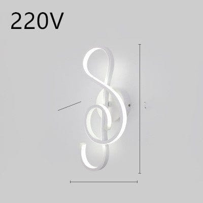 led wall lamp nordic minimalist bedroom bedside lamp