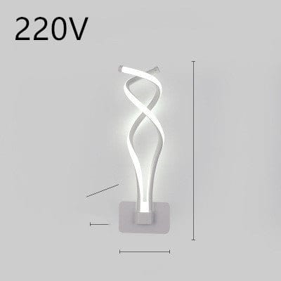 led wall lamp nordic minimalist bedroom bedside lamp