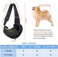 Outdoor Portable Carrying Pets Crossbody Bag For Dogs / Cats