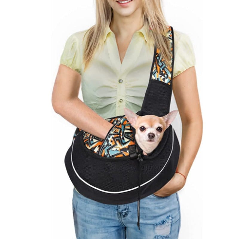 Outdoor Portable Carrying Pets Crossbody Bag For Dogs / Cats