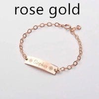 Personalized lettering children bracelet