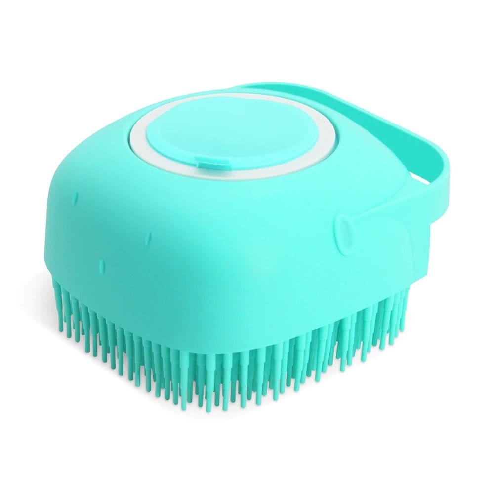 Pet Dog Shampoo Massager Brush Cat Massage Comb Grooming Scrubber Shower Brush