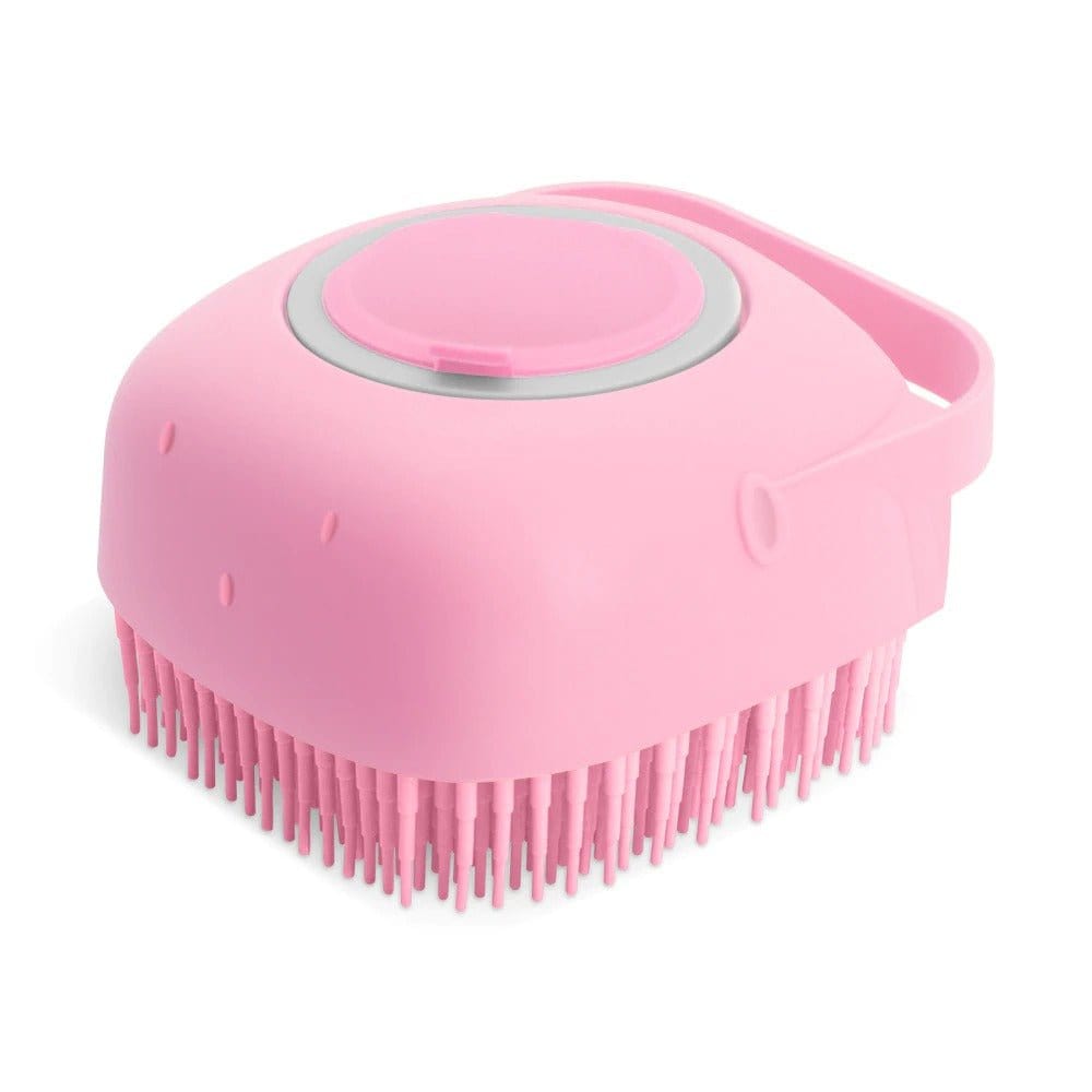 Pet Dog Shampoo Massager Brush Cat Massage Comb Grooming Scrubber Shower Brush