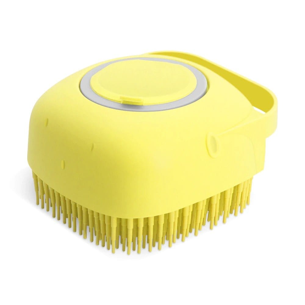 Pet Dog Shampoo Massager Brush Cat Massage Comb Grooming Scrubber Shower Brush