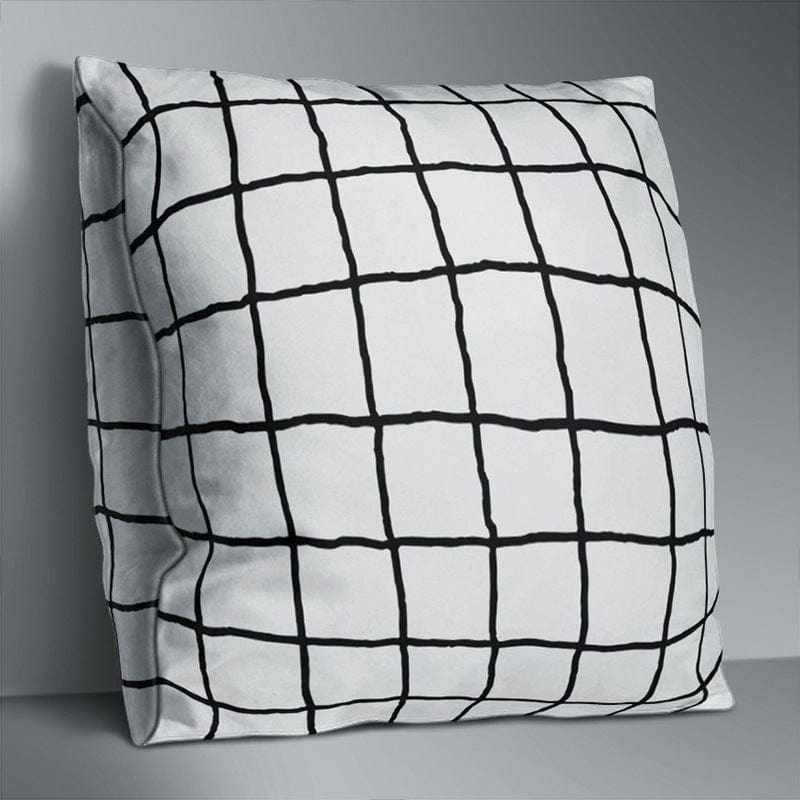 Simple Pattern Throw Pillowcase Polyester Pillow Case