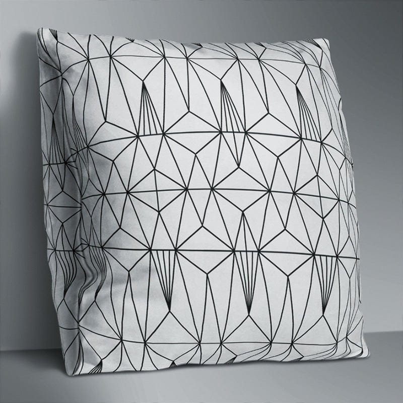 Simple Pattern Throw Pillowcase Polyester Pillow Case