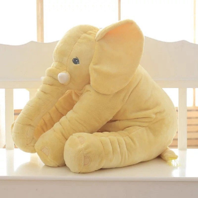 Soft Comfort Elephant Plush Toy Accompany Sleeping Baby Sleep Child Pillow Leather Shell