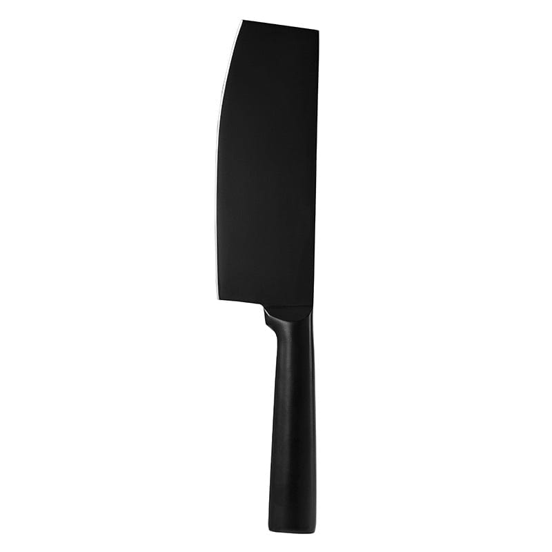 Stainless Steel All - painted All - in - one Black Blade Non - stick Kitchen Knife Set