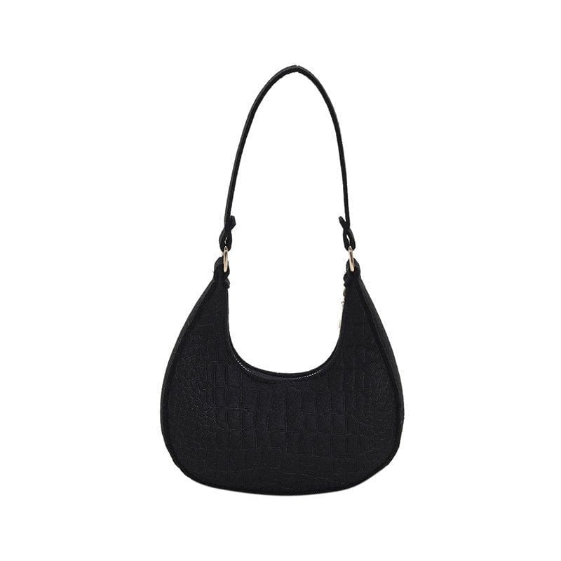 Stone Pattern Underarm Bag Casual Shoulder