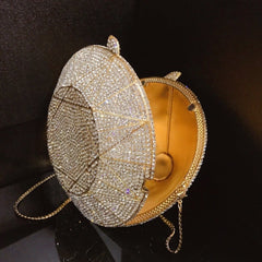 Three - dimensional diamond shape handbags