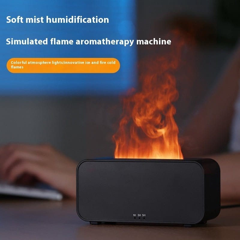 USB Timing Simulation Aroma Diffuser & Humidifier air flame effect